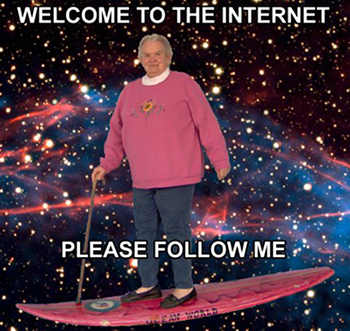 social follow