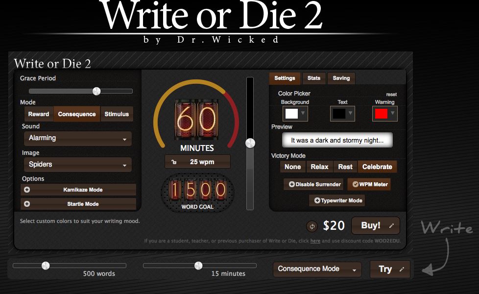writeordie