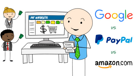 Google vs. PayPal vs. Amazon